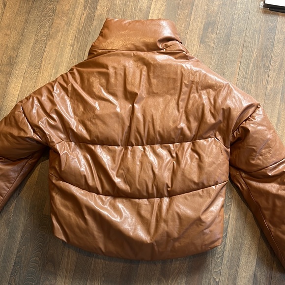 Apparis Faux Leather Puffer - Picture 6 of 8